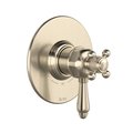 Rohl 1/2 Therm & Pressure Balance Trim With 2 Functions No Share TTD44W1LMSTN